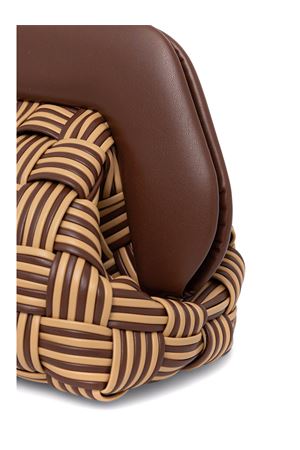 The Bios In Vegan Fabric Brown And Beige THE MOIRE' | 261WTMB00OIVF1212B